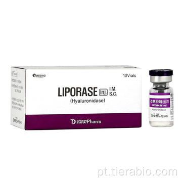10 frascos / caixa de liberação de hialuronidase para injeção de liporase